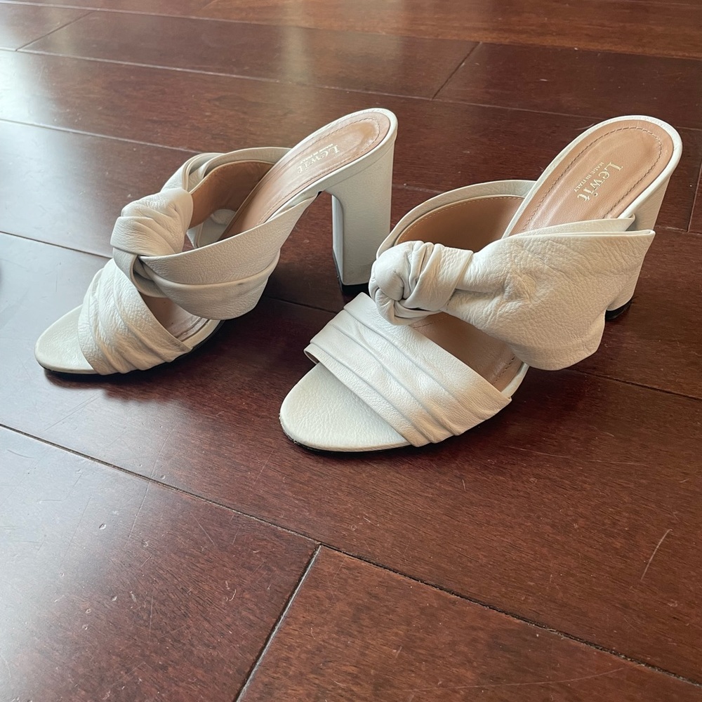 Lewit white Heels